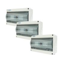 Kit com 3 String Box Core 2.0 Proauto 2E/2S 1040V 16A - 1 Chave 2MPPT