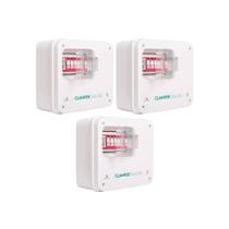 Kit com 3 String Box Solar Clamper 4E/2S 1040V 20A (4D)