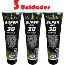 Kit com 3 Super Gel 30 Ervas 150g Efeito Gelo Quente Kit com 3 Super Gel 30 Ervas 150g Efeito Gelo Quente