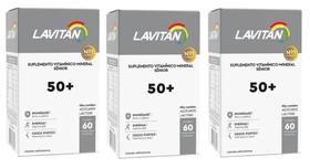 Kit Com 3 Suplemento Lavitan 50+ Sênior 60 Cápsulas - Cimed