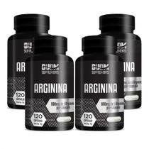 Kit com 3 Suplementos Alimentar de Arginina 120 Capsulas 500mg Duom Unilife