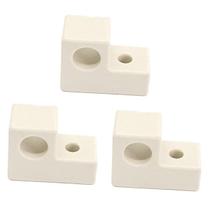 Kit Com 3 Suporte Isolador Louça Resistência Forno Elétrico Kit Com 3 Suporte Isolador Louça Resistência Forno Elétrico
