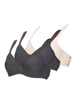 Kit com 3 Sutiã com Aro e sem Bojo W Triumph Shape 24814 Taça B