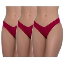 Kit com 3 Tangas Corte à Laser BR Lingerie 1135 Microfibra Kit com 3 Tangas Corte à Laser BR Lingerie 1135 Microfibra