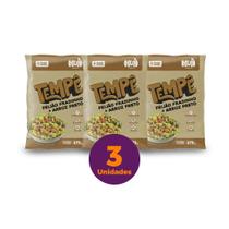 Kit com 3 Tempês de Feijão fradinho com Arroz Negro Mun 275g