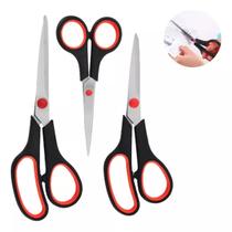 Kit com 3 Tesouras Luatek - LWJ 108 Kit com 3 Tesouras Luatek - LWJ 108