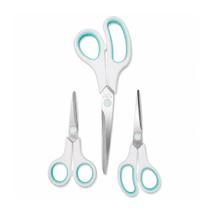 Kit com 3 Tesouras para Uso Geral Scissors We R Kit com 3 Tesouras para Uso Geral Scissors We R