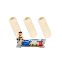 Kit com 3 tigre rolo de lã sintética 23 cm 1312