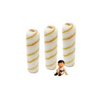 Kit com 3 tigre rolo de lã sintética antirrespingo economico 1376-230