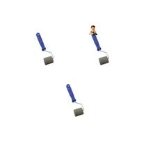 Kit com 3 tigre rolo espuma cinza 5cm 1340-050