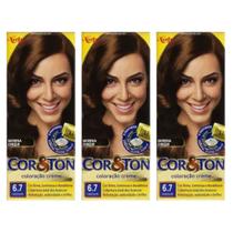 Kit Com 3 Tinta Cor&Ton Chocolate Mini Kit 6.7
