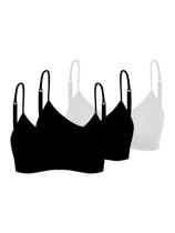 Kit com 3 Tops sem Aro e sem Bojo Trifil 4377