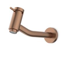 Kit com 3 Torneira para Lavatório de Parede Basic Celite Rosa/Rose Gold Matte Kit com 3 Torneira para Lavatório de Parede Basic Celite Rosa/Rose Gold Matte