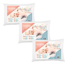 Kit com 3 Travesseiros de Bebe Kit com 3 Travesseiros de Bebe