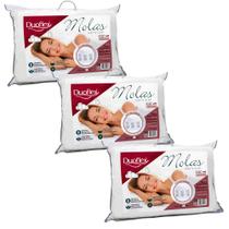 Kit com 3 Travesseiros Molas Cervical Kit com 3 Travesseiros Molas Cervical