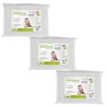 Kit com 3 Travesseiros Para Bebê - Infantil Kit com 3 Travesseiros Para Bebê - Infantil