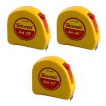 Kit com 3 Trenas Curta KTS12 3ME S, 3 m x 13 mm - Starrett