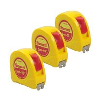 Kit com 3 Trenas Curta KTS34 5ME S, 5 m x 19 mm - Starrett