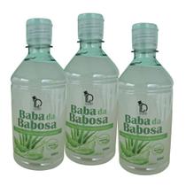 Kit com 3 (três) Baba da Babosa (Aloe Vera) 500ml Tratamento Cabelos e Pele Alta Performance Lord Co