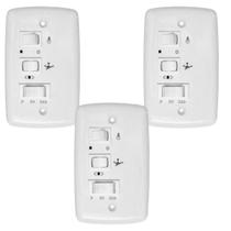 Kit com 3 trio controle p/1 lâmpada c/capacitor Kit com 3 trio controle p/1 lâmpada c/capacitor