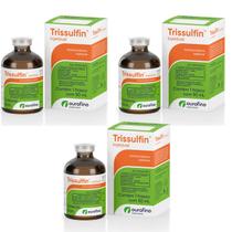 Kit com 3 Trissulfin Injetvel 50 ml Ourofino