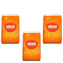 KIT Com 3 unid Macarrão de Arroz Parafuso Sem Glúten Urbano 500g