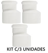 KIT COM 3 UNID-Redução Excentrica Esgoto Plastilit 100mm X 75mm *3790* KIT COM 3 UNID-Redução Excentrica Esgoto Plastilit 100mm X 75mm *3790*