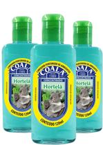 Kit com 3 Unidades Coala Limpador Aromatizante Hortelã 120 Ml