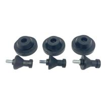 Kit com 3 unidades Coxim Borracha + Pino Caixa Filtro Ar Uno Kit com 3 unidades Coxim Borracha + Pino Caixa Filtro Ar Uno