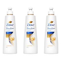 Kit Com 3 Unidades Creme Para Pentear Dove Reconstrução 200ml Kit Com 3 Unidades Creme Para Pentear Dove Reconstrução 200ml
