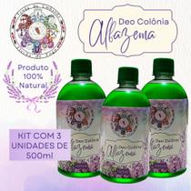 Kit com 3 Unidades de 500ml de Alfazema