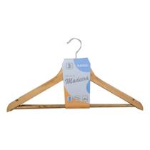 Kit Com 3 Unidades De Cabides Em Madeira - Rayco