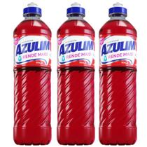 Kit com 3 unidades Detergente Líquido maçã 500ml Azulim Kit com 3 unidades Detergente Líquido maçã 500ml Azulim