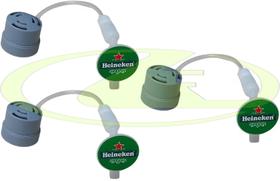 Kit com 3 unidades do tubo original Chopeira Beertender Krups B100 B101 B215854 VB215855 VB311E54 VB311E55