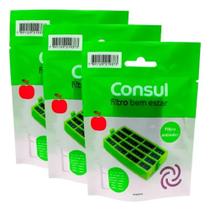 KIT COM 3 UNIDADES Filtro Bem Estar Anti Bactéria Geladeira Consul Original