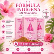 Kit com 3 Unidades Flor do Amazonas em Pó Harmonia Renovação Conexão com a Natureza Kit com 3 Unidades Flor do Amazonas em Pó Harmonia Renovação Conexão com a Natureza