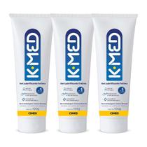 Kit Com 3 Unidades - Gel Lubrificante Íntimo K-Med Cimed 100g