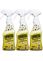 Kit com 3 Unidades - Repelente Para Cupins, Baratas E Formigas Cupinicida Zodrin Pronto Para Uso