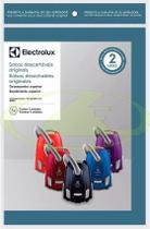 Kit com 3 unidades saco para aspirador de pó berry11 berry12 berry13 berry14 sbebe csebe original electrolux