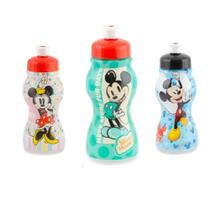 Kit com 3 unidades Squeeze Sleeve Mickey Mouse 250ml - Plasduran