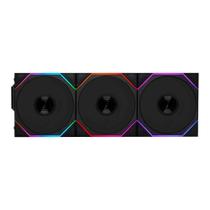 Kit com 3 Ventoinhas Lian Li UNI FAN TL, 120mm, ARGB, Preto - 12TL1W3B Kit com 3 Ventoinhas Lian Li UNI FAN TL, 120mm, ARGB, Preto - 12TL1W3B