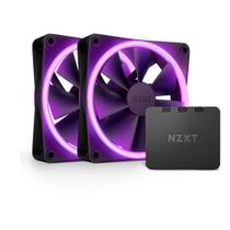 Kit com 3 Ventoinhas NZXT F120RGB Duo, 120mm, RGB, Preto - RF-D12TF-B1 Kit com 3 Ventoinhas NZXT F120RGB Duo, 120mm, RGB, Preto - RF-D12TF-B1