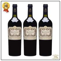 Kit com 3 Vinhos Argentinos Rutini Malbec