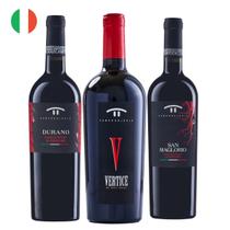 Kit com 3 - Vinhos Emília-Romagna Sangiovese: Vertice, San Maglorio e Durano 750ml