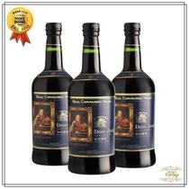 Kit com 3 Vinhos Portugueses do Porto Dom José Ruby Cia Real