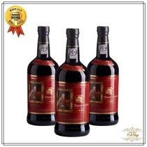 Kit com 3 Vinhos Portugueses do Porto Dom José Tawny (Companhia Real Jose Português)