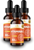 Kit Com 3 - Vitamina C em Gotas 30ml Celliv