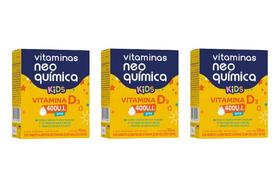 Kit Com 3 Vitaminas D3 400UI Kids 10ml - Neoquimica