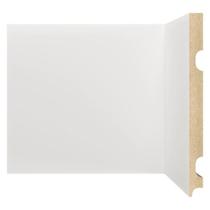 Kit com 30 Barras Rodapé Mdf 2001 Moldufama 15mmx20cm Metro Linear 72m Branco