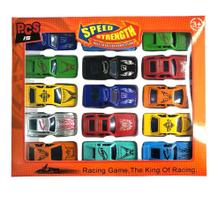 Kit Com 30 Carrinhos Coloridos Coleção Carros De Brinquedo Colecionavel Mattel Loose Action Racing Nascar corrida